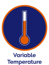 x variable temperature